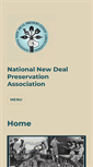 Mobile Screenshot of newdeallegacy.org